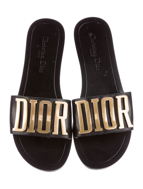 woman dior slides|christian dior female slippers.